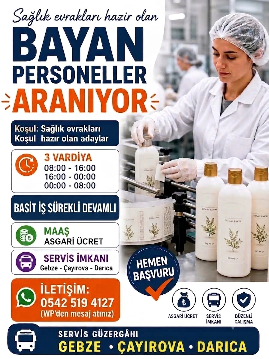 Sağlık evrakları hazır olan